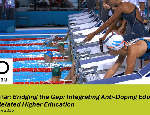 Project EPCS-TE presented at iNADO’s Webinar: Bridging the Gap – Integrating Anti-Doping Education into Sport-Related Higher Education