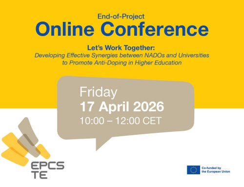 EPCS-TE Project Concludes with Strong Call for Enhanced Collaboration Between NADOs, Universities and Other Relevant Stakeholders
